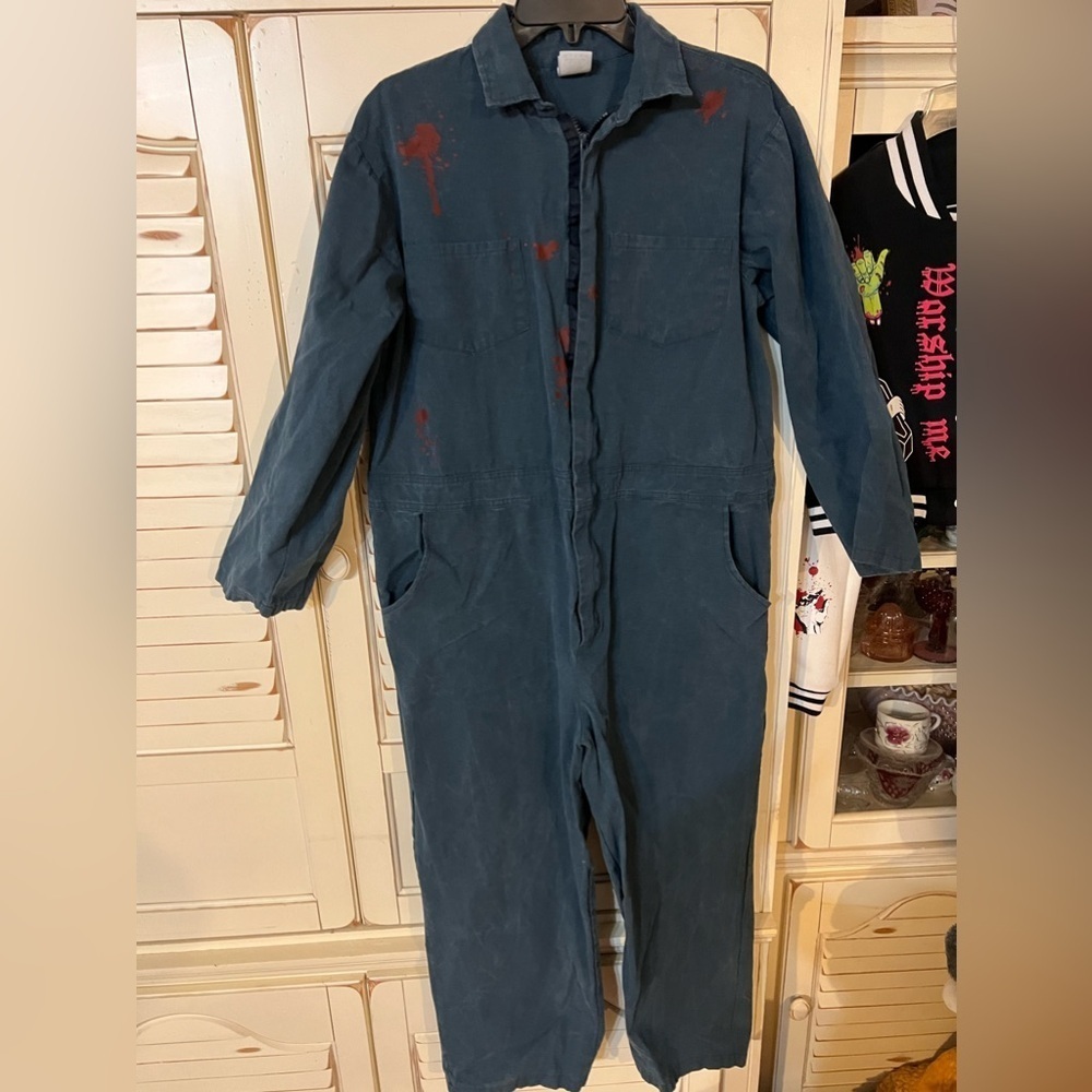 HALLOWEEN II unisex Sz S/M Coveralls Micheal Myers